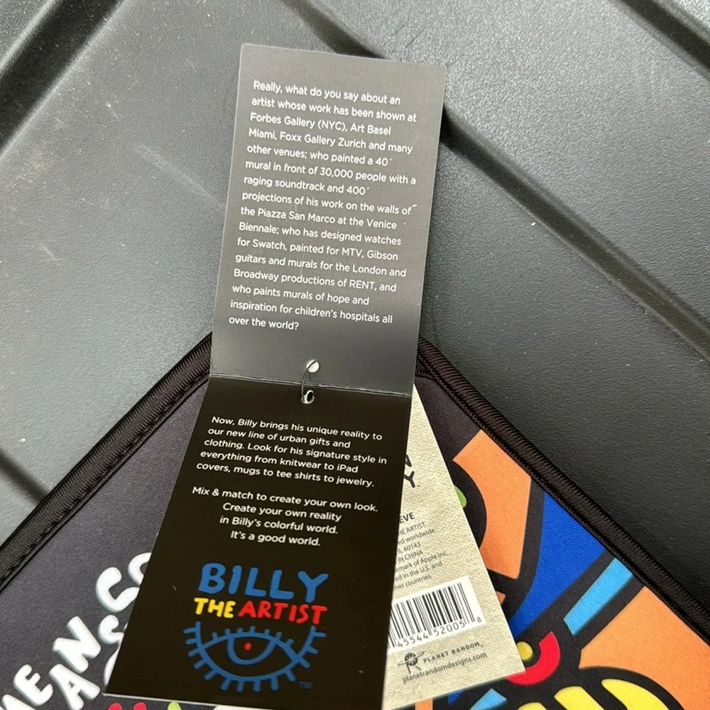 Billy, the artist iPad cover